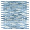 Andova Tiles ANDOVA TILES Loic 0.375" x 1.625" Glass Brick Joint Mosaic Tile ANDLOI448